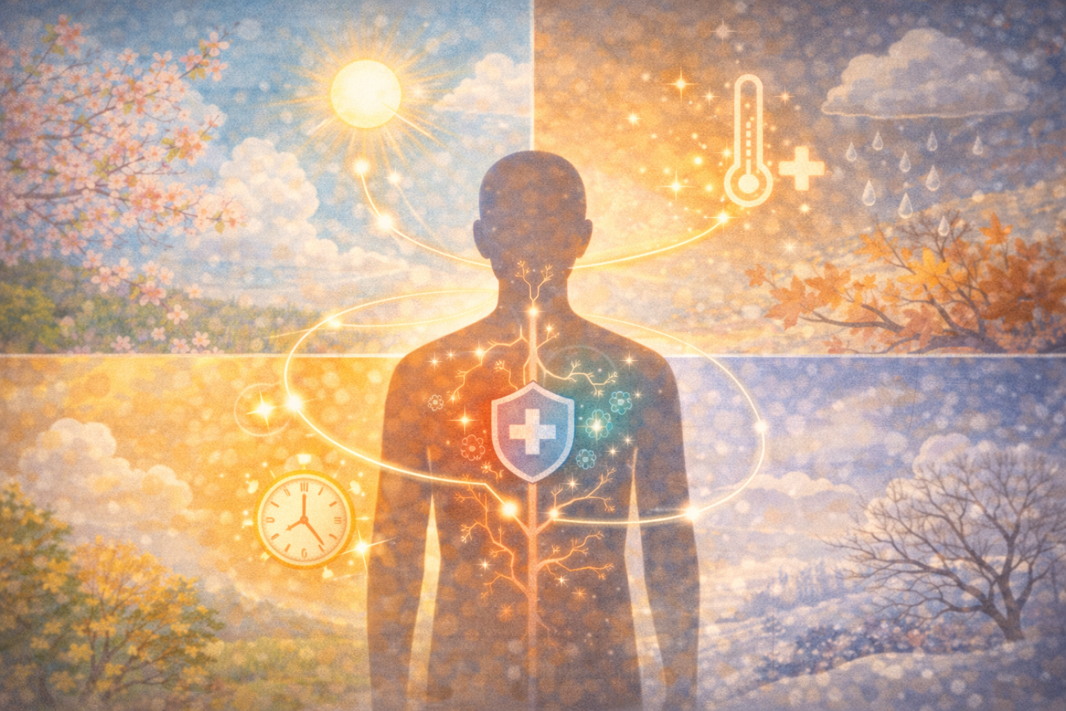 계절성 질환 비교, 허준이 말하는 몸의 계절 리듬