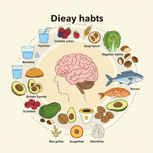 집중력 유지에 도움이 되는 식습관