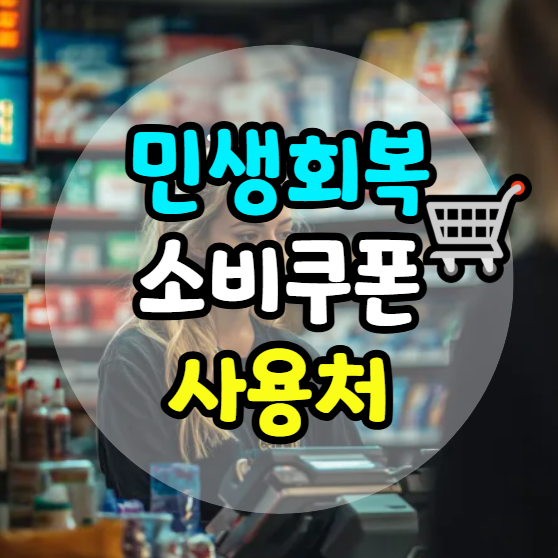 민생회복 소비쿠폰 사용처