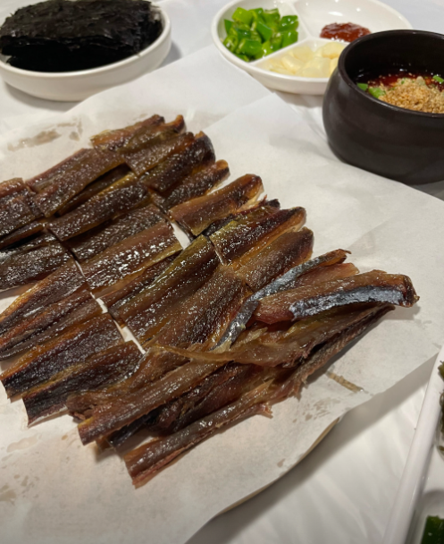 엘토르원조구룡포과메기 대표메뉴