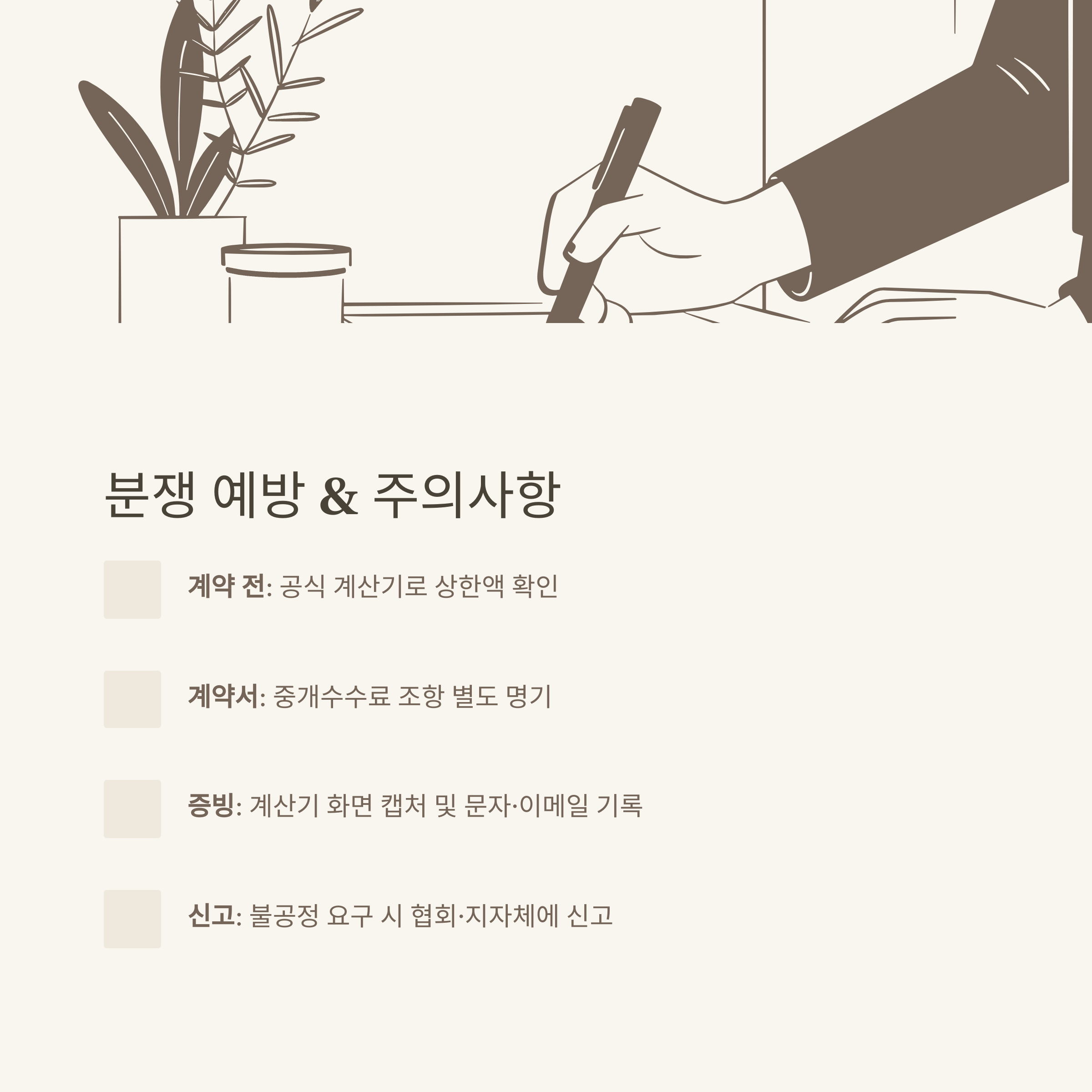 부동산 중개수수료 계산기부터 전세·아파트 중개보수까지 실전 계산법과 사용 꿀팁