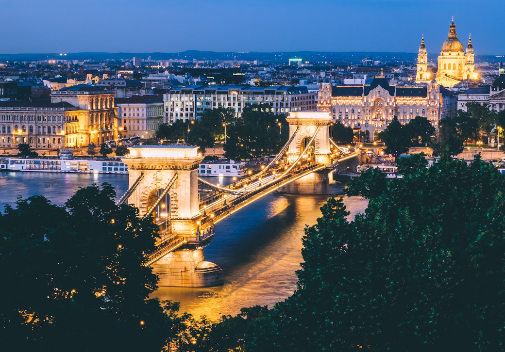 부다페스트: 부다 성, 성 수시프, 세체니 다리