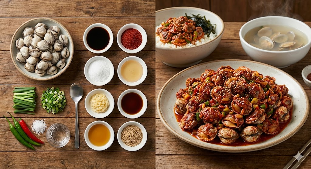 꼬막무침 황금레시피