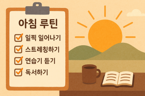 아침 1시간이 하루를 바꾸는 이유