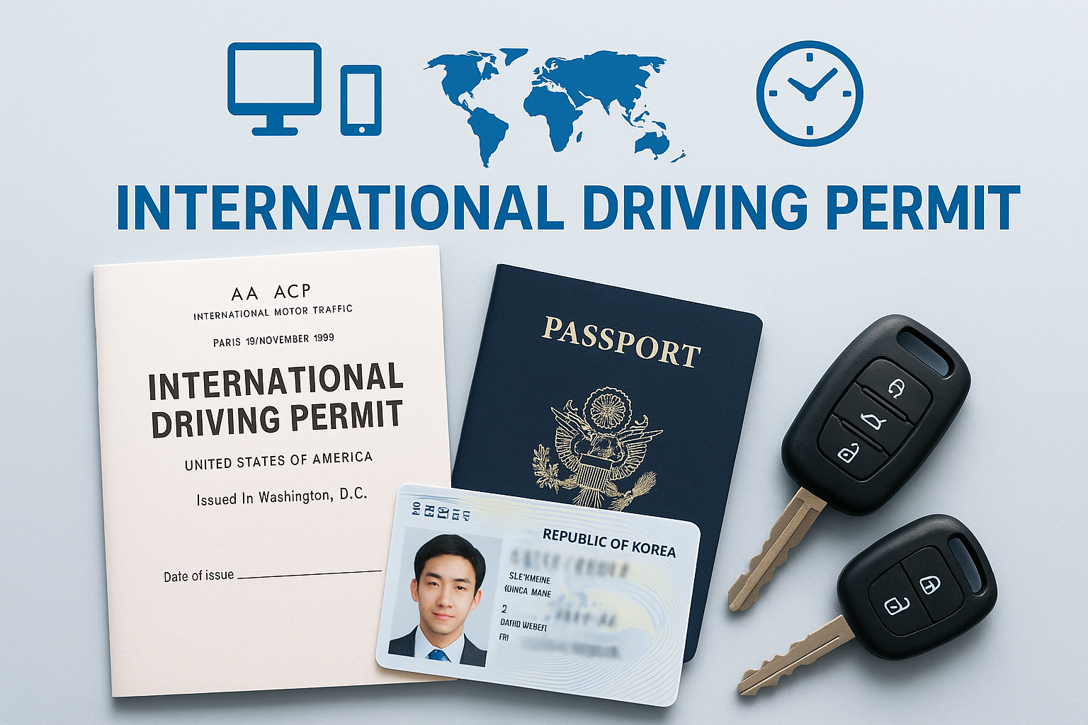 2025년 국제운전면허증 발급 완벽 가이드 - 온라인 신청 방법과 준비서류