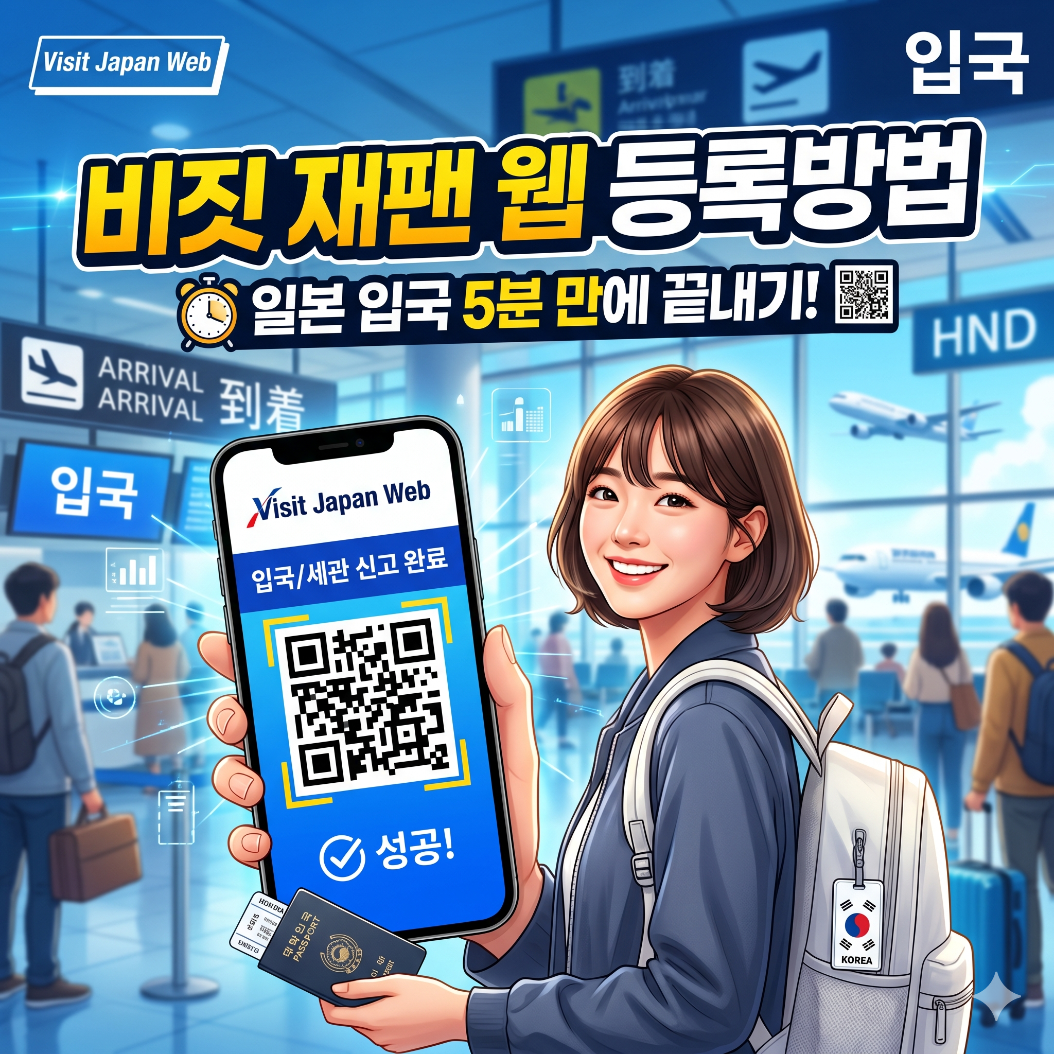 비짓 재팬 웹 등록방법 및 일본 입국 심사 세관 신고 완벽 가이드