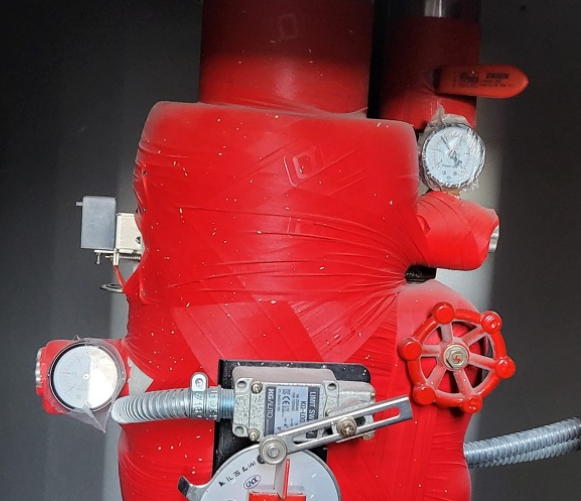 습식 스프링클러설비(Wet Pipe System&amp;#44; Sprinkler System)_알람체크밸브&amp;#44; 유수검지장치&amp;#44; 리타딩챔버&amp;#44;자동경보밸브