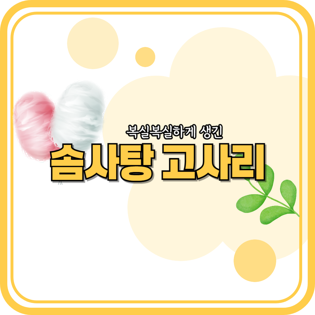 솜사탕 고사리