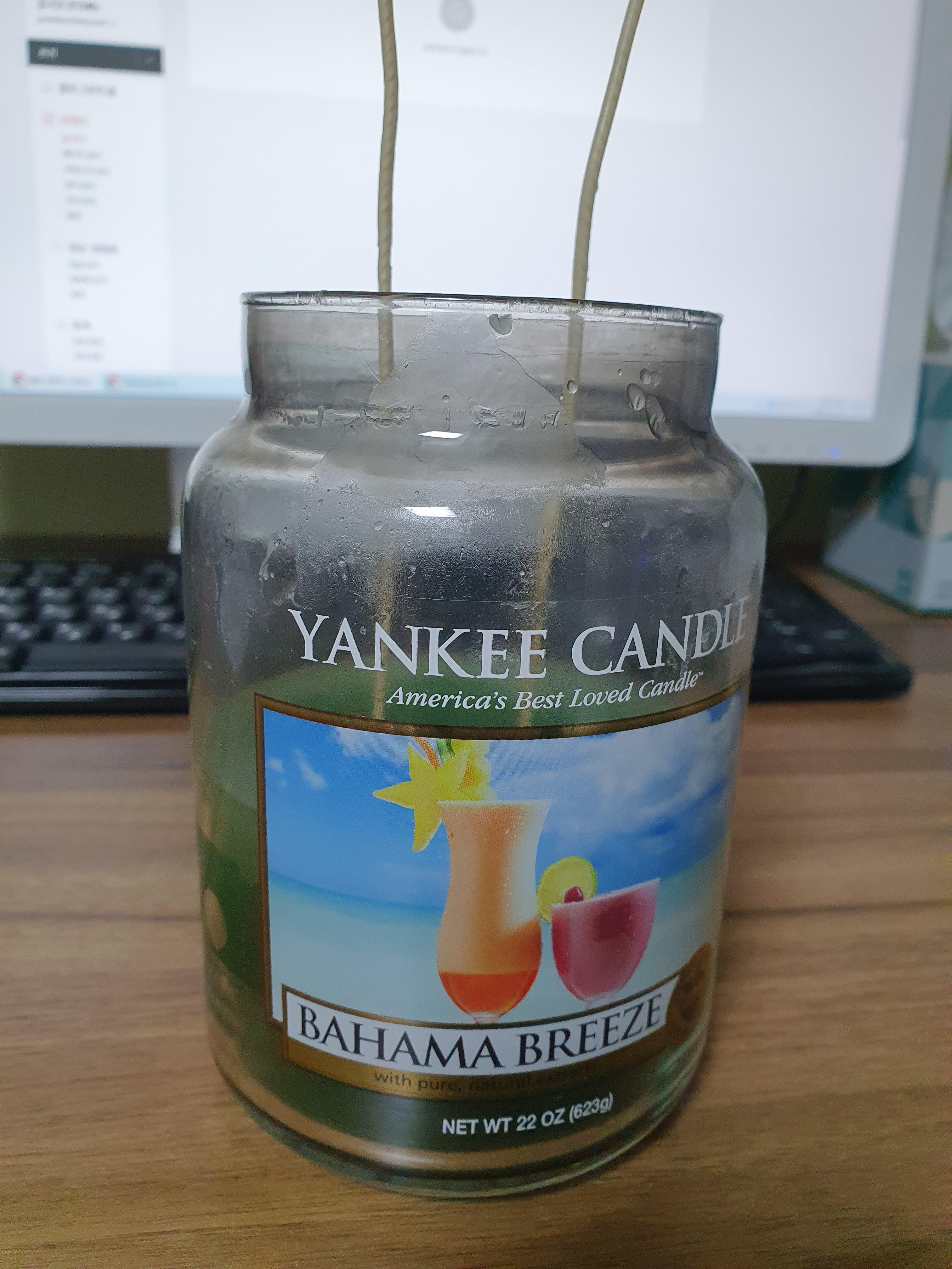 새생명을 얻은 양키캔들 바하마 브리즈