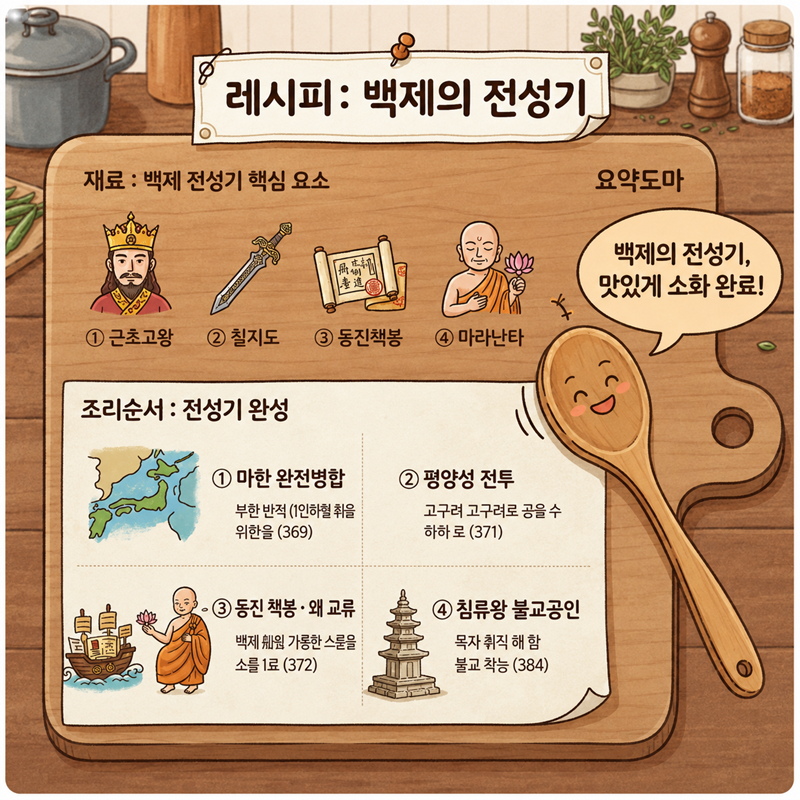 백제의 전성기- 내용요약