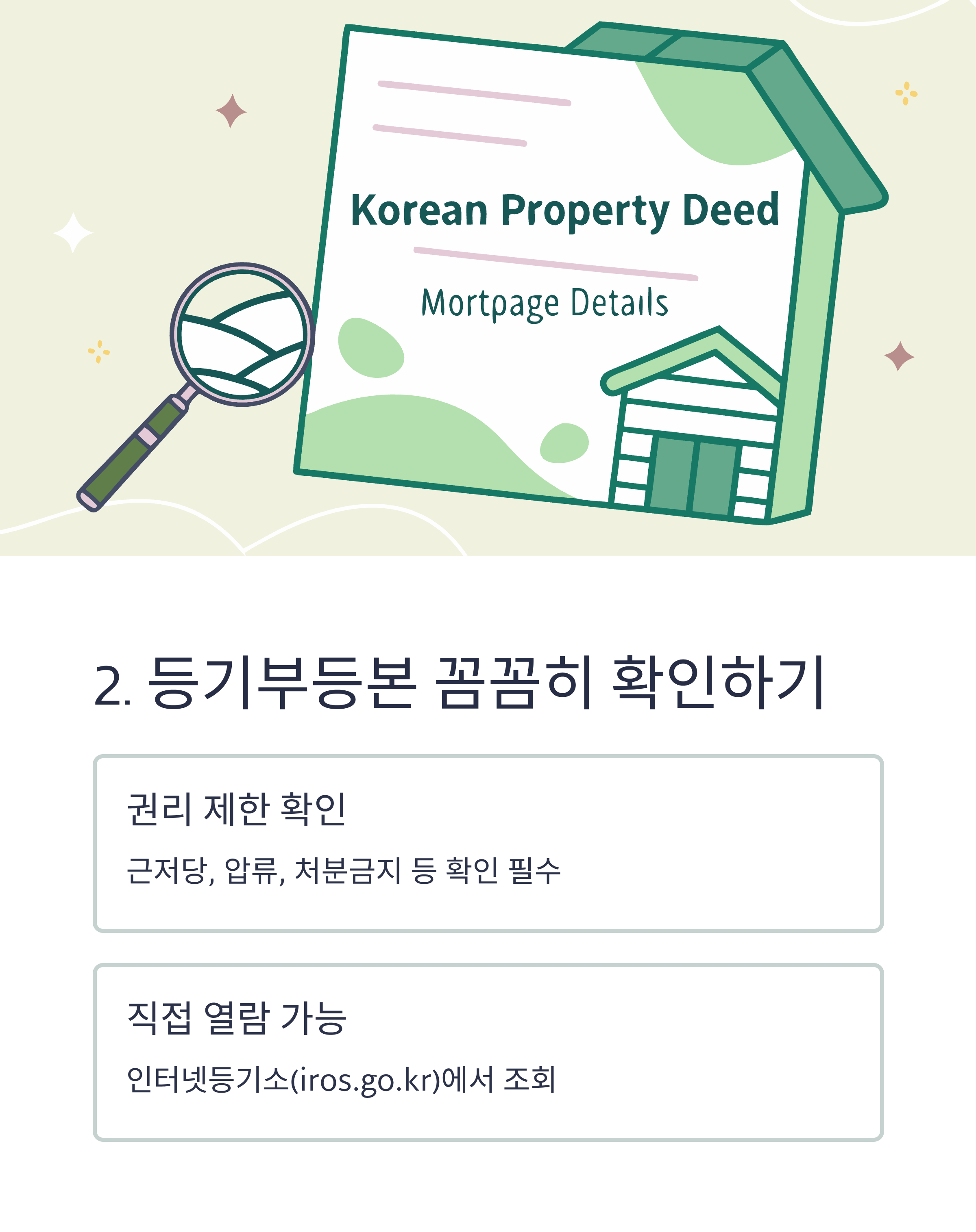 등기부등본 꼼꼼히 확인