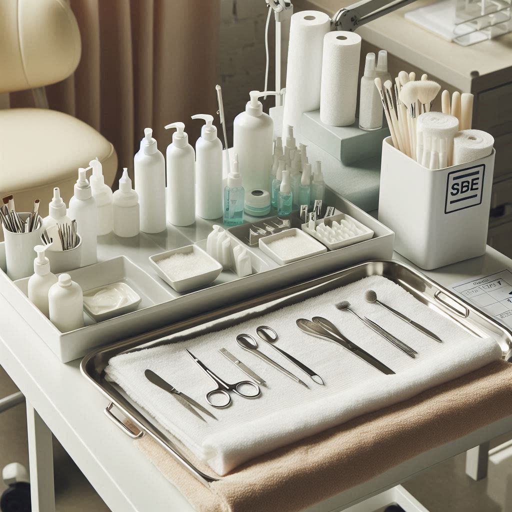 피부,체형관리 샵 배경