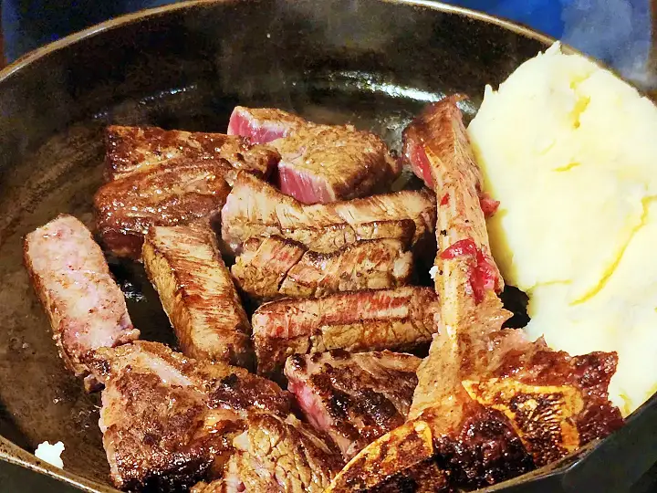 줄서는식당 44회 박소현 티본 스테이크 한우 된장솥밥 해물짬뽕 신당동 맛집 권율 추천 소개