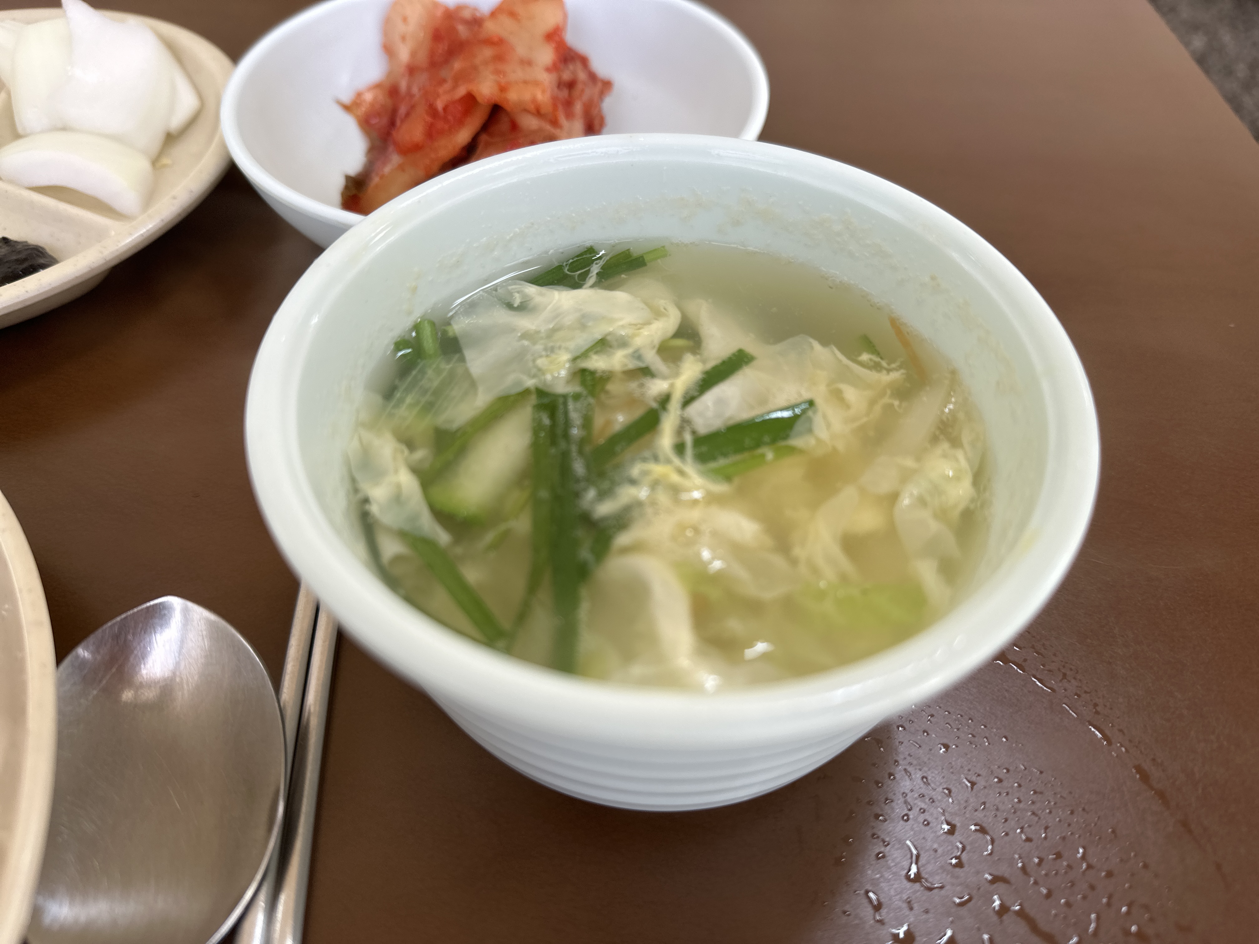 청해루 계란국