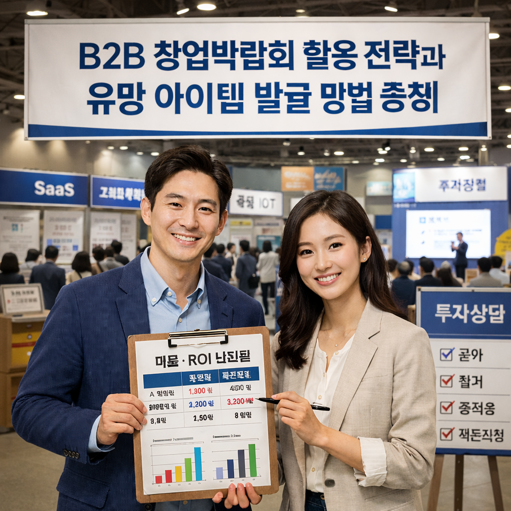 B2B 창업박람회 활용 전략과 유망 아이템 발굴 방법 총정리
