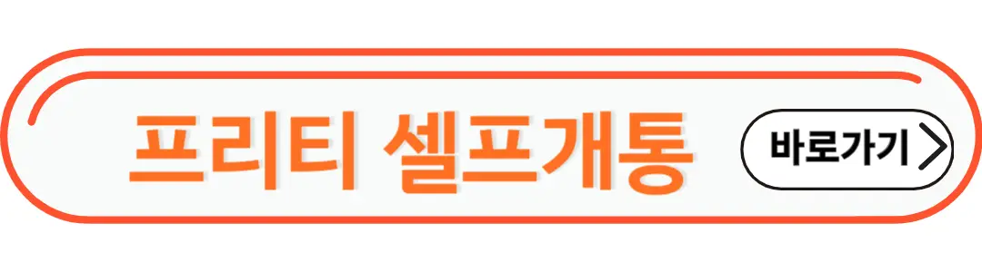 프리티셀프개통