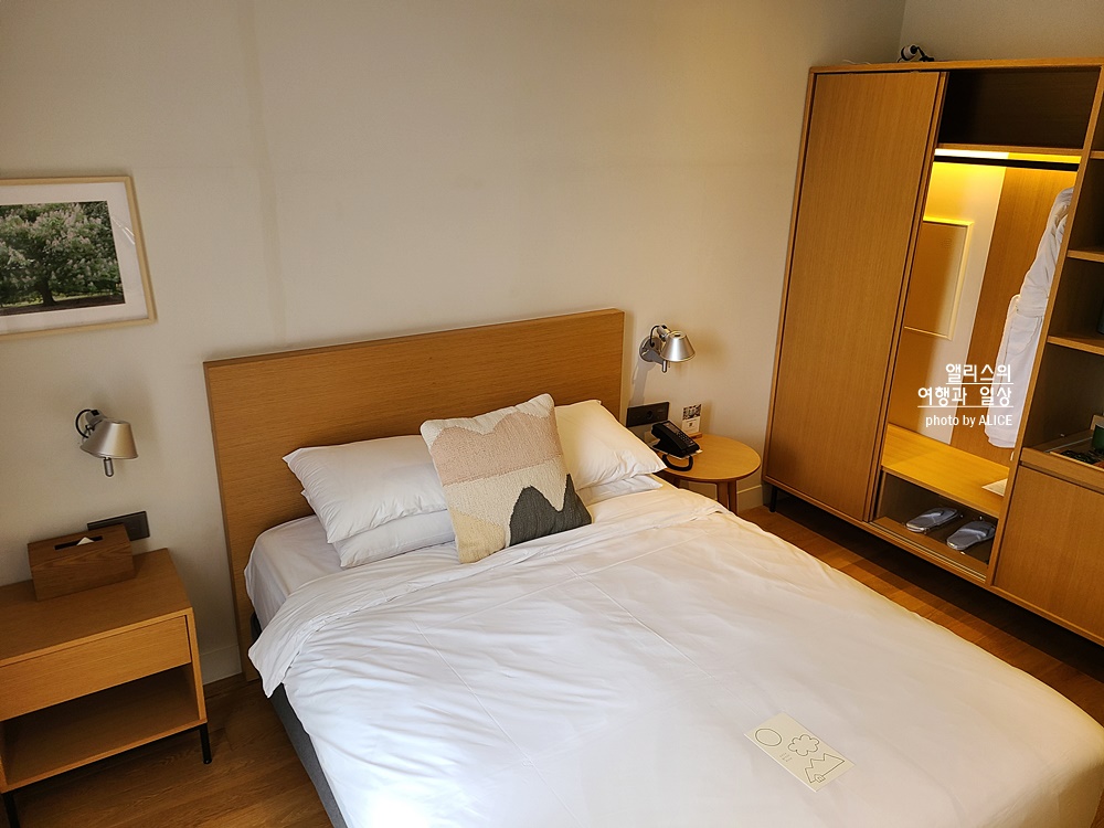 라까사호텔 광명 스탠다드 더블룸 후기, 가성비 좋은 아늑한 호텔, 숲뷰