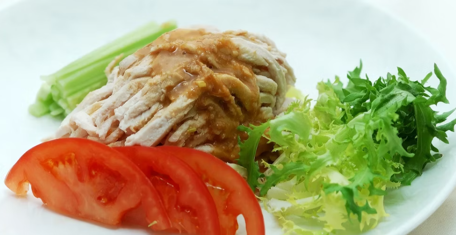 닭가슴살 토마토 음식사진