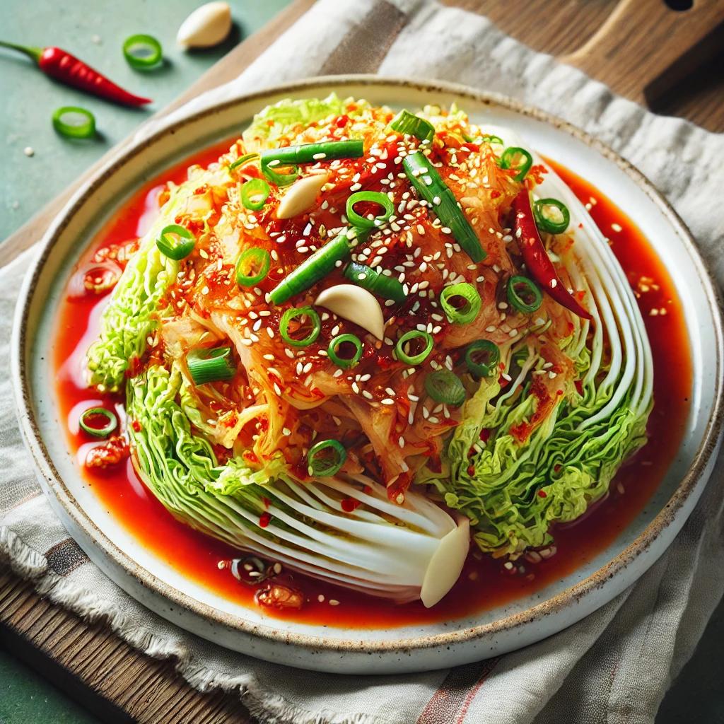 배추 겉절이김치