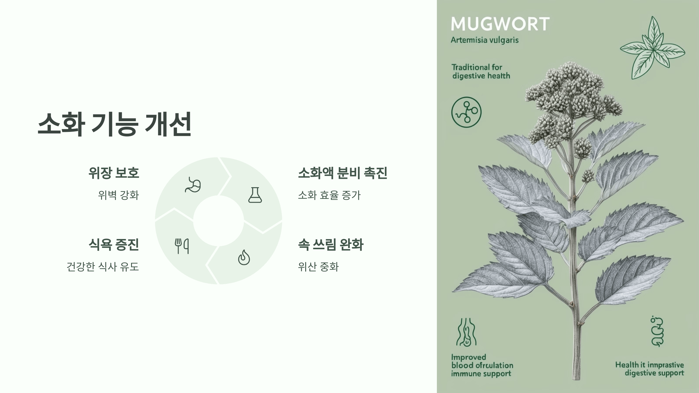 쑥 사진입니다.