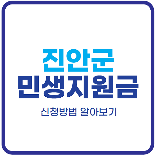 진안군-민생지원금