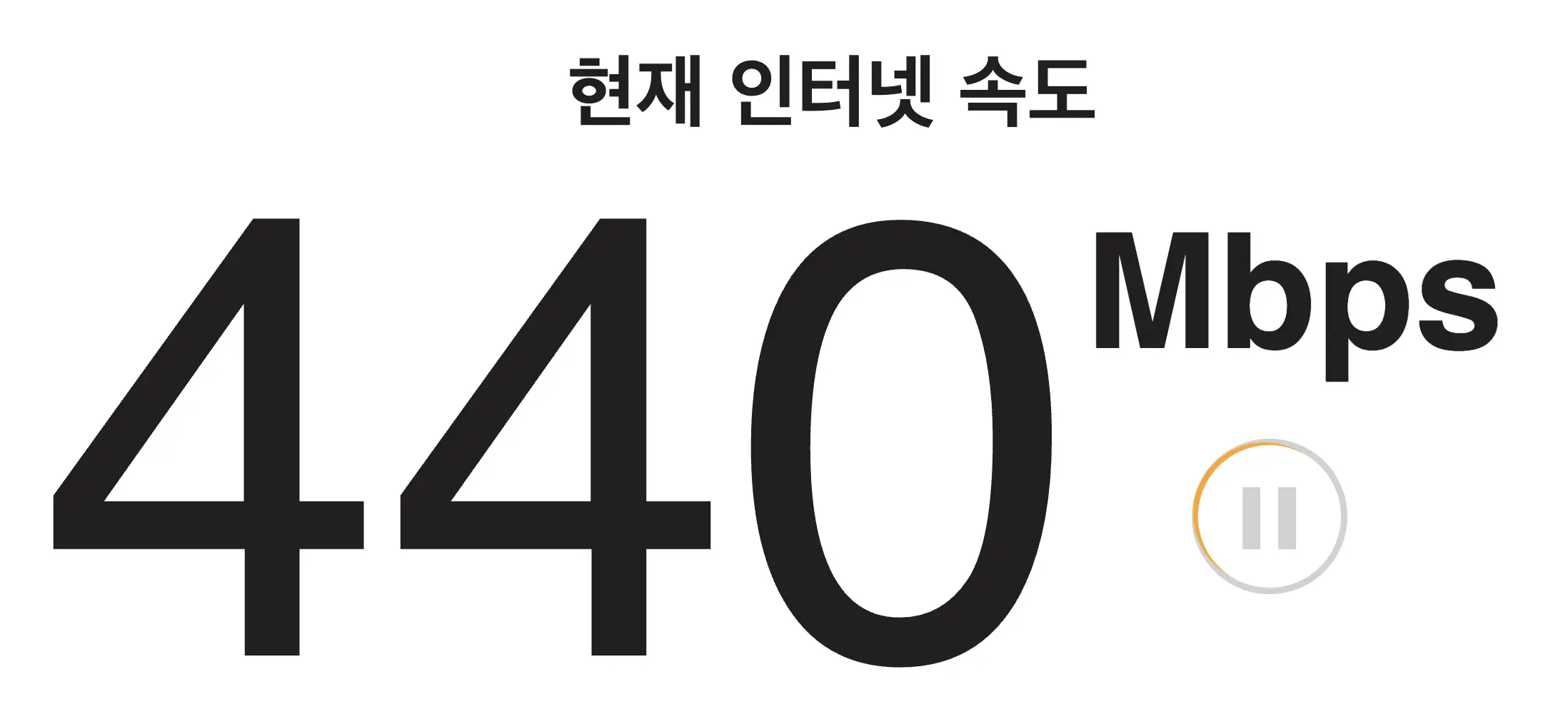 기가망-속도