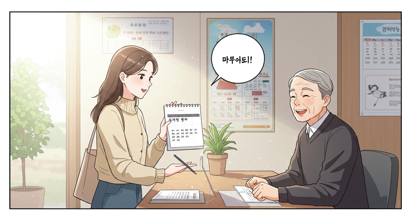 민생지원금 신청 기간을 확인하는 사람들