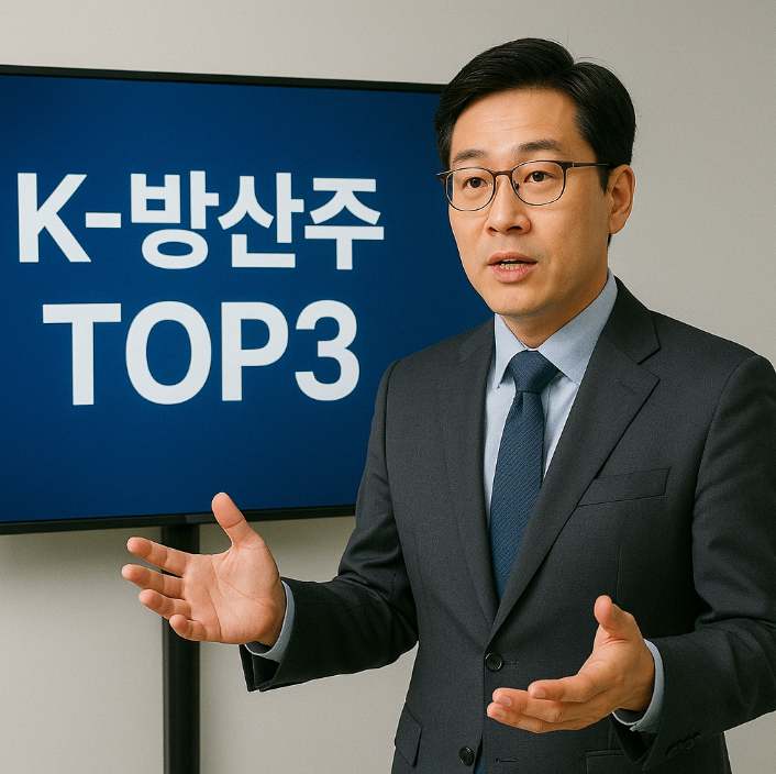 K-방산주 TOP 3