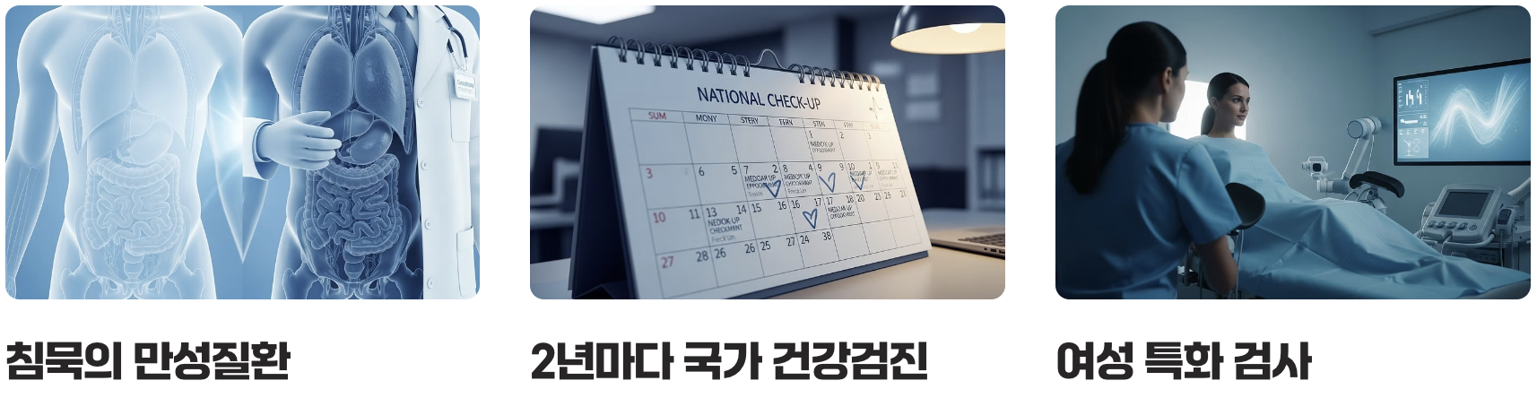 '정기 검진', 내 몸의 성적표 확인하기