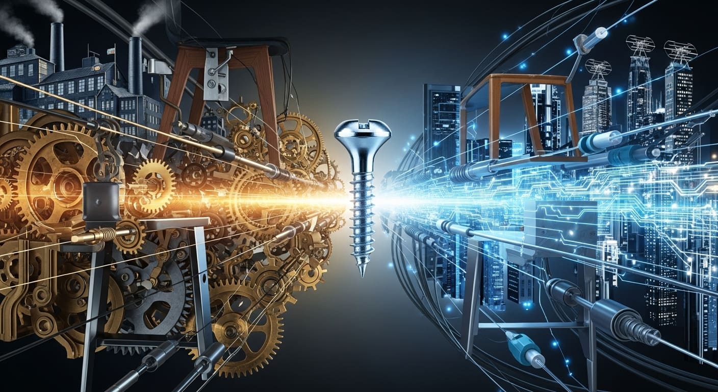 고대 아르키메데스 원리에서 산업혁명 표준화까지, 세상을 연결한 나사의 혁명적 역할