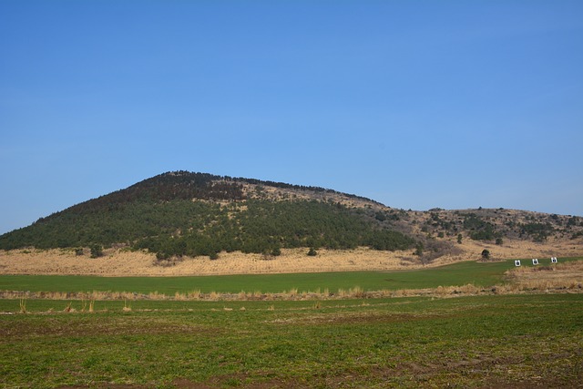 따라비 오름 모습