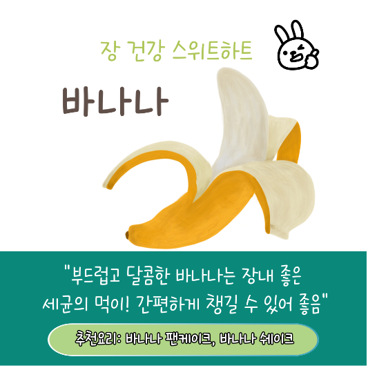 내 장 속 유익균을 위한 음식 추천