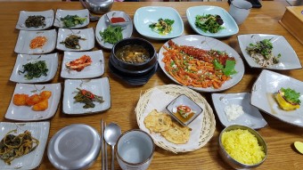 봄나물 산채정식