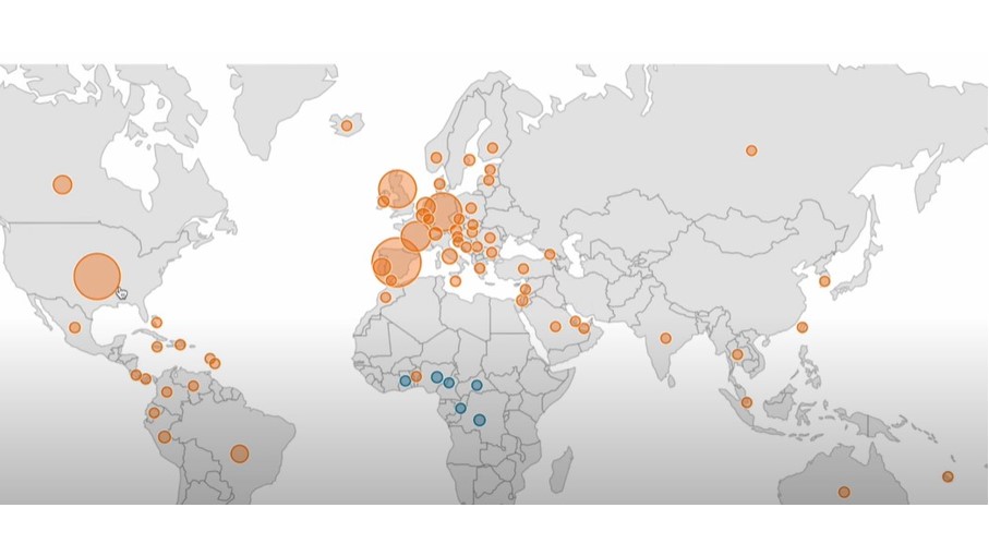 원숭이두창 발병지-이미지