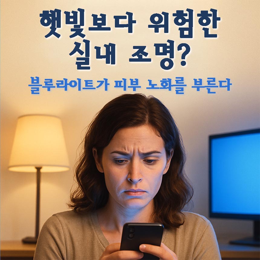 블루라이트 피부 노화