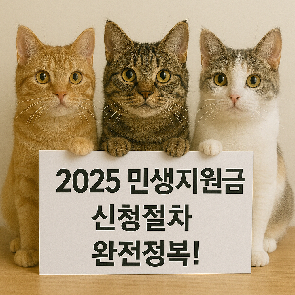 2025 민생지원금 신청절차 완전정복!