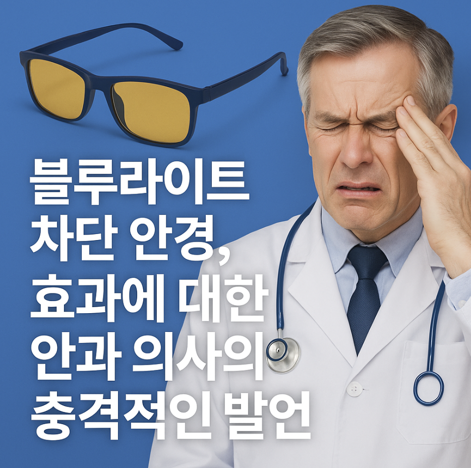 블루라이트 차단 안경, 효과에 대한 안과 의사의 충격적인 발언