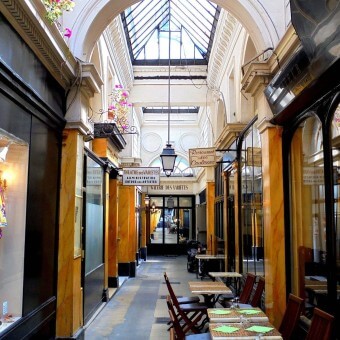 파리의 Passage des Panoramas