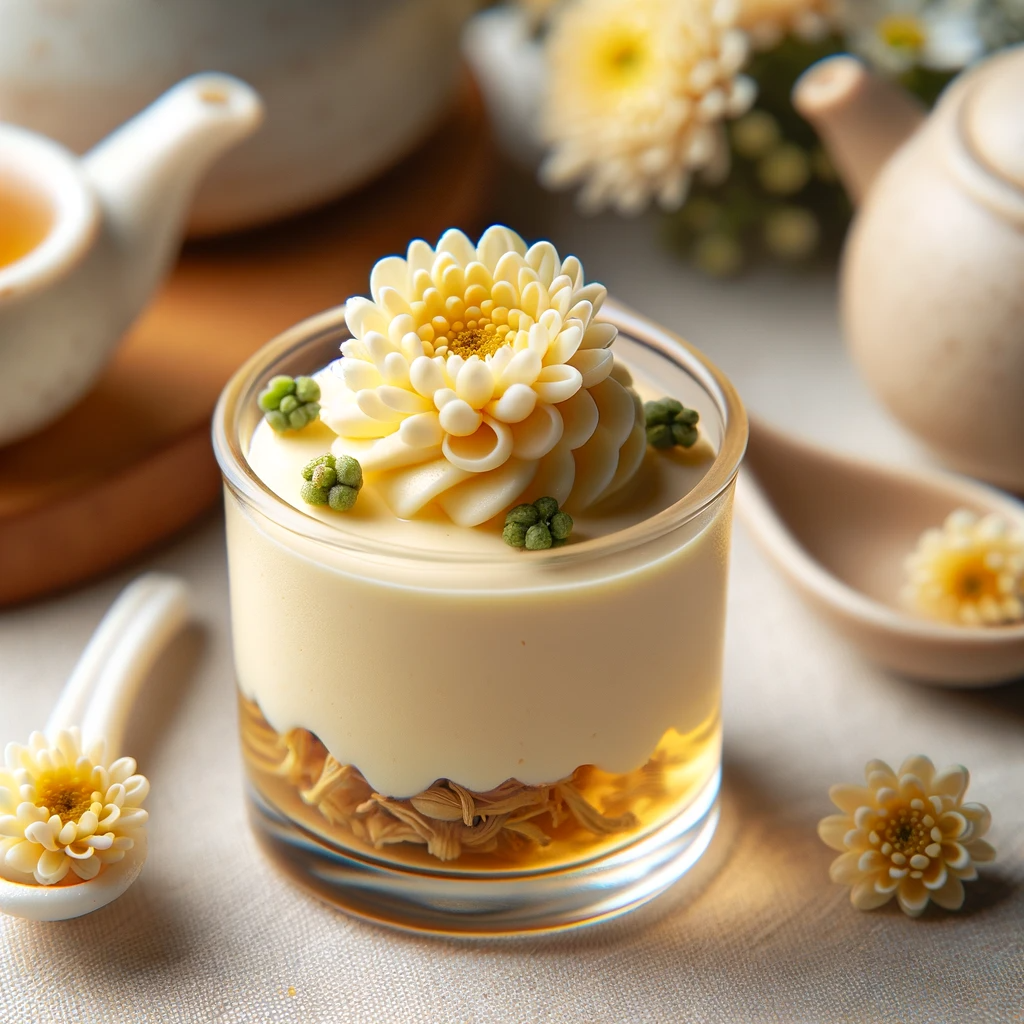 국화차 인퓨즈드 무스