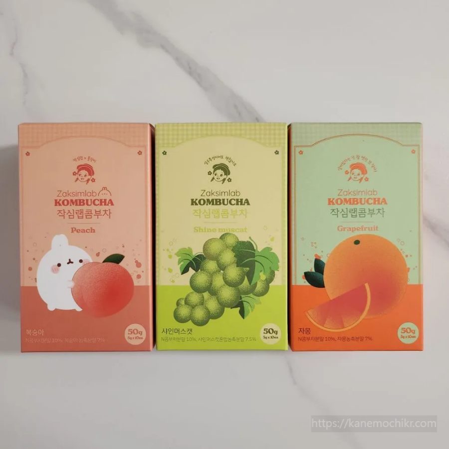 작심랩콤부차종류