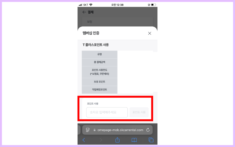 포인트-사용
