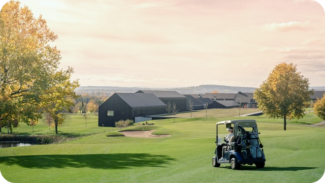 골프카트와 골프장