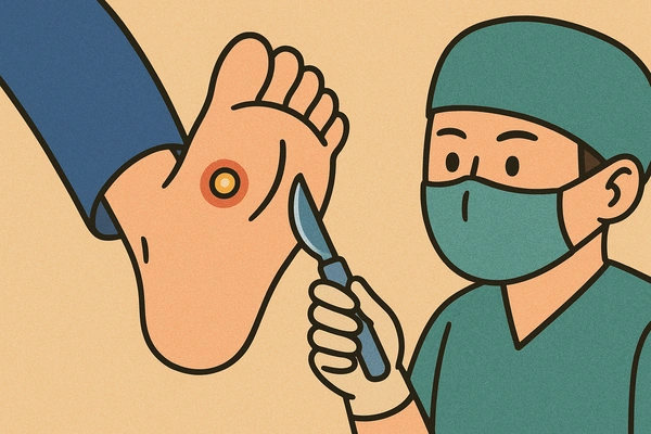 티눈 제거 수술 비용과 회복 기간1