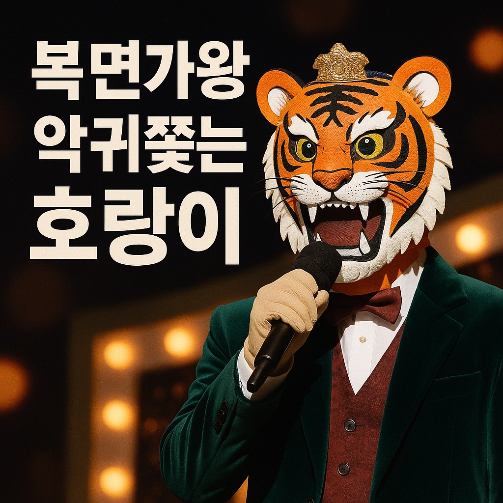 복면가왕 악귀쫓는호랑이