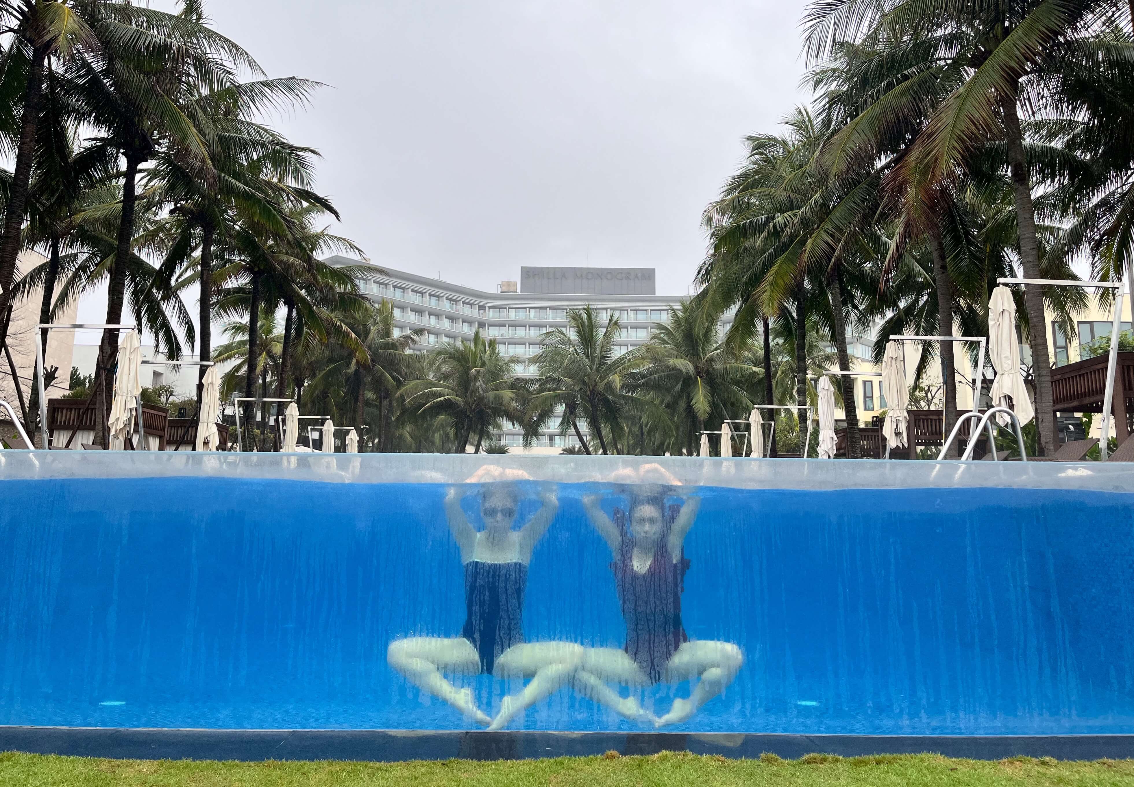 신라모노그램 다낭 수영장