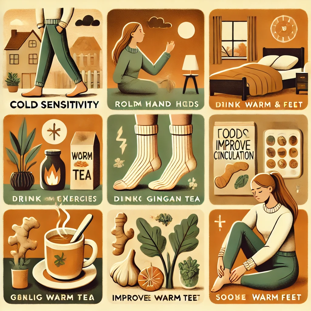 냉증 완화를 위한 생활요법