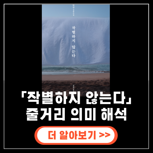 한강 소년이 온다 줄거리 의미 해석 ✅