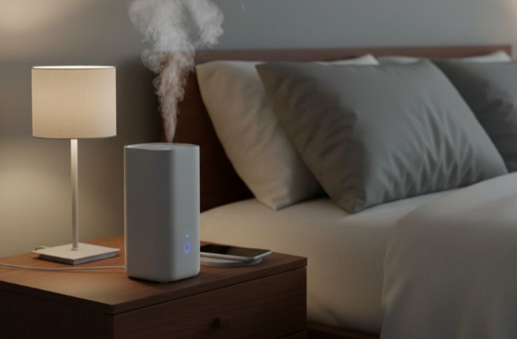 겨울철 가습기 침실