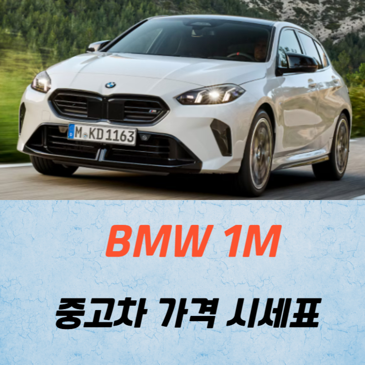 BMW 1M 중고차 가격 시세표 고속 시내 연비
