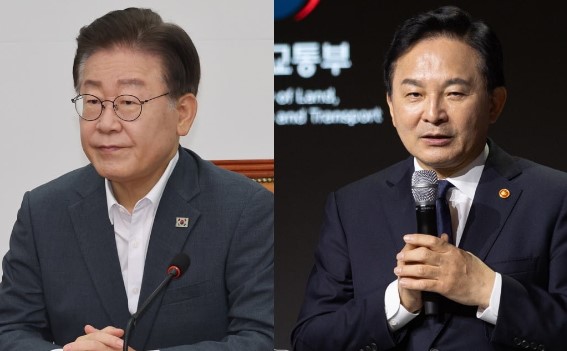 이재명 원희룡 총선 빅매치 근황